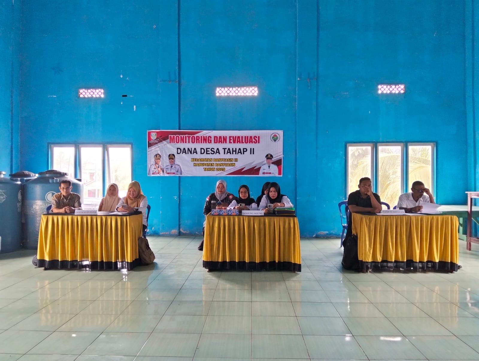 Monitoring dan Evaluasi Dana Desa Tahap II